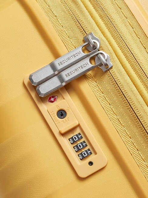 SECURITECH DUNE Trolley grande espandibile giallo - Trolley Rigidi