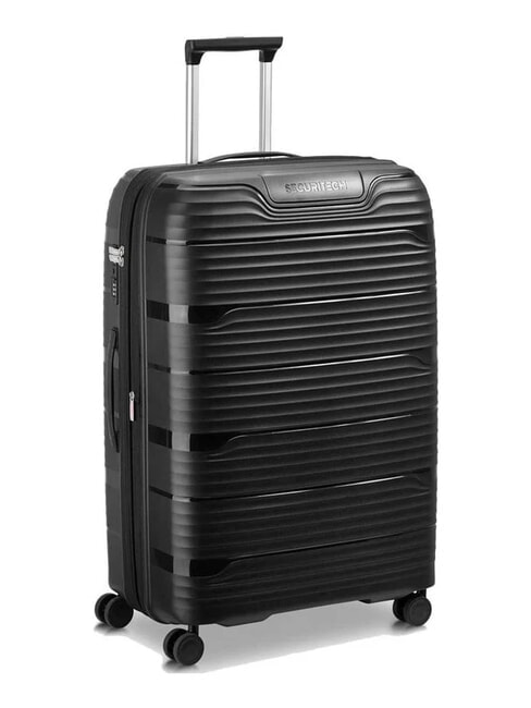 SECURITECH DUNE Trolley grande espandibile Nero - Trolley Rigidi