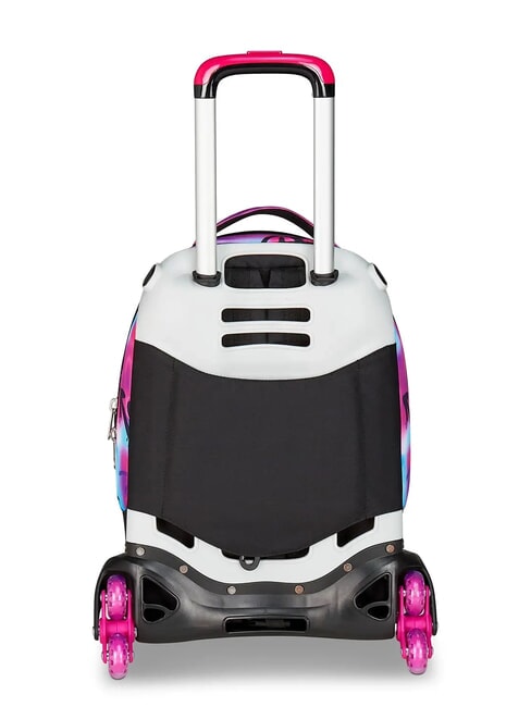 PAINT GIRL JACK 3WD Trolley 2 Zaini sganciabili, 3 ruote RHODAMINE RED - Zaini con carrello