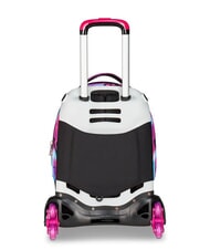 SEVEN PAINT GIRL JACK 3WD Trolley 2 Zaini sganciabili, 3 ruote RHODAMINE RED - Zaini con carrello - 5