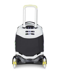 SEVEN PAINT BOY JACK 3WD Trolley 2 Zaini sganciabili, 3 ruote Nero - Zaini con carrello - 5