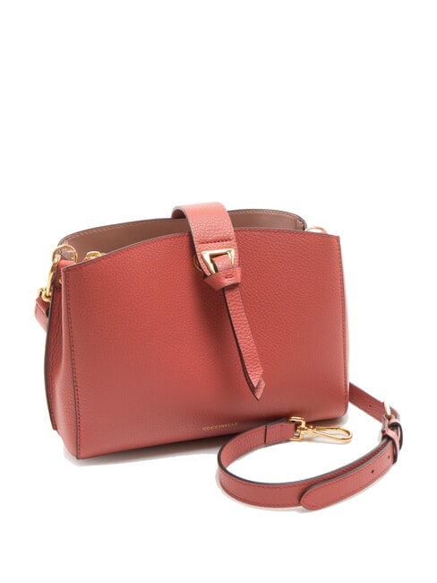 ALBA Borsa a tracolla in pelle martellata pot - Borse Donna