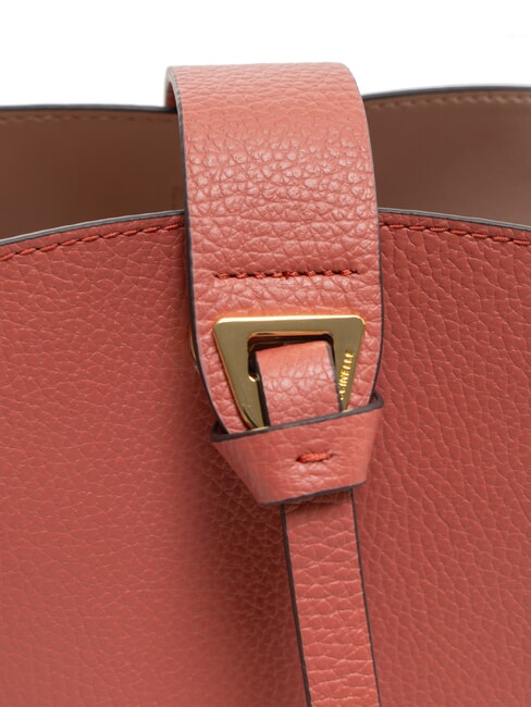 ALBA Borsa a tracolla in pelle martellata pot - Borse Donna