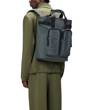 RAINS TEXEL TOTE Zaino Borsa impermeabile lagoon - Zaini da lavoro porta PC - 3