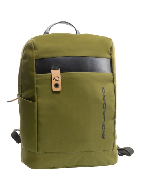 BUSINESS CASUAL Zaino porta PC 13" VERDE - Zaini da lavoro porta PC