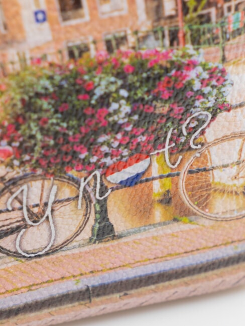 YESBAG SPECIAL  Pochette piatta con polsierina bicycles - Borse Donna