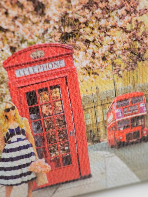 YESBAG SPECIAL  Pochette piatta con polsierina english rose - Borse Donna