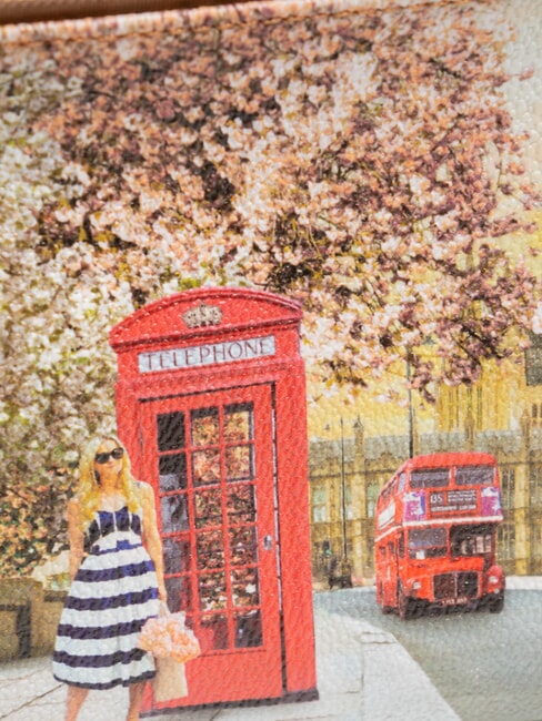 YESBAG SPECIAL Pochette media con polsierina english rose - Borse Donna