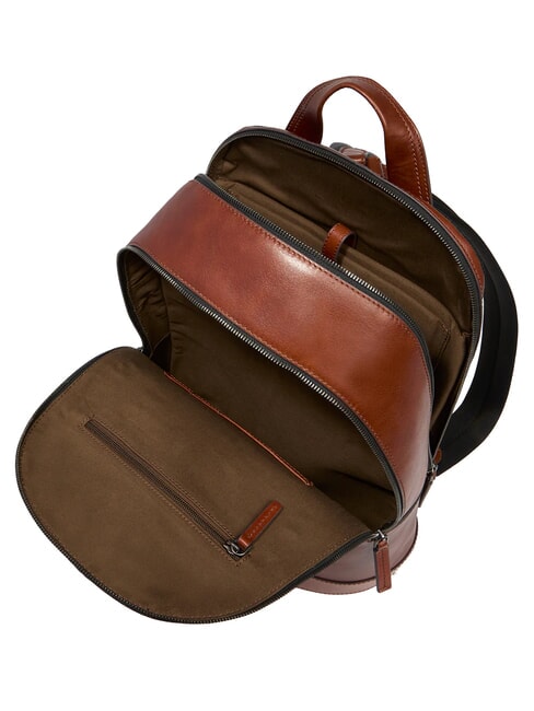 GIACOMO Zaino porta PC in pelle Marrone/Rutenio                - Zaini da lavoro porta PC