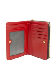 GATTINONI PLANETARIUM Portafoglio medio portamonete classic/ coral - Portafogli Donna - 2