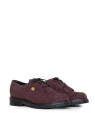 Anna Virgili Nicole Scarpe Francesine In Pelle Suede Bordeaux3 - Acquista A  Prezzi Outlet!