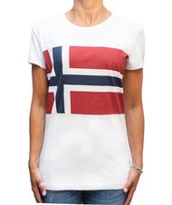 NAPAPIJRI SALDIERA BONE T-shirt da donna in cotone bone - T-shirt e Top Donna - 1