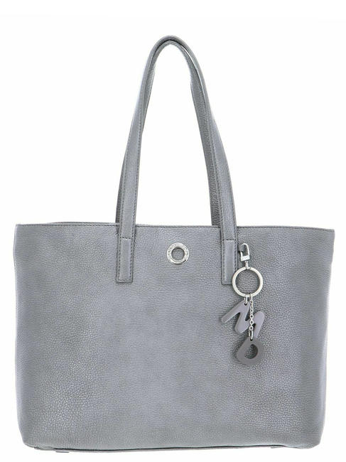 MANDARINA DUCK  MELLOW LUX Shopping bag LEAD - Borse Donna