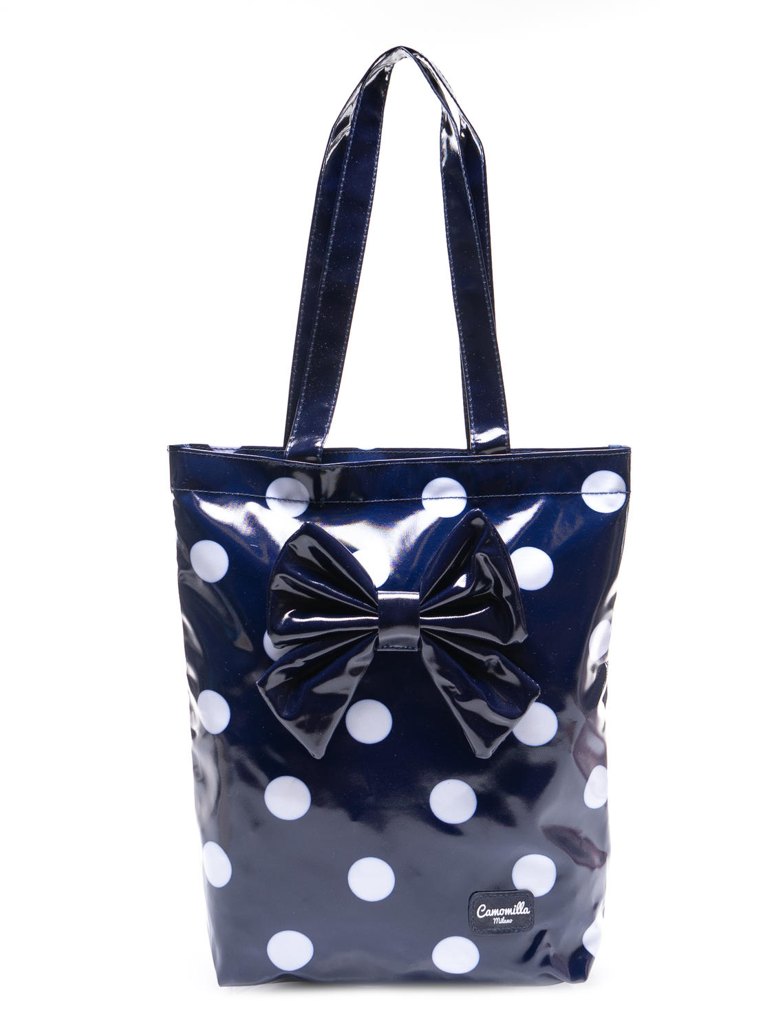 Camomilla Ironiche Vertical Shopping Bag Bluedeep - Acquista A Prezzi Outlet !