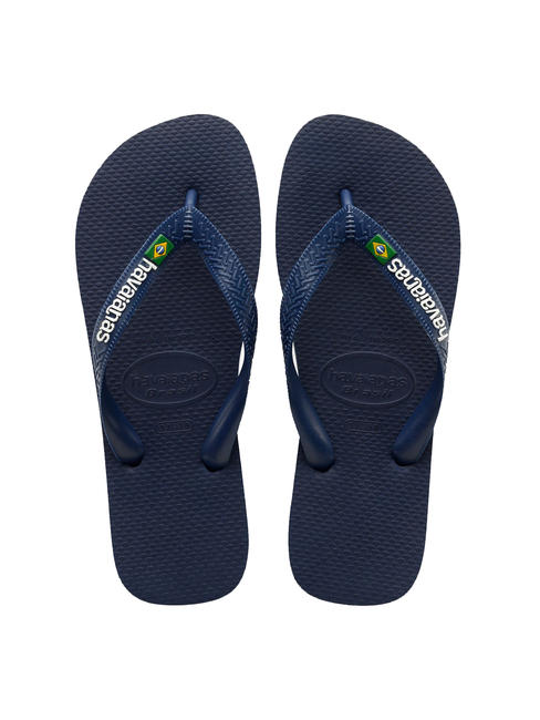 HAVAIANAS BRASIL LOGO Infradito  navyblu - Scarpe Unisex