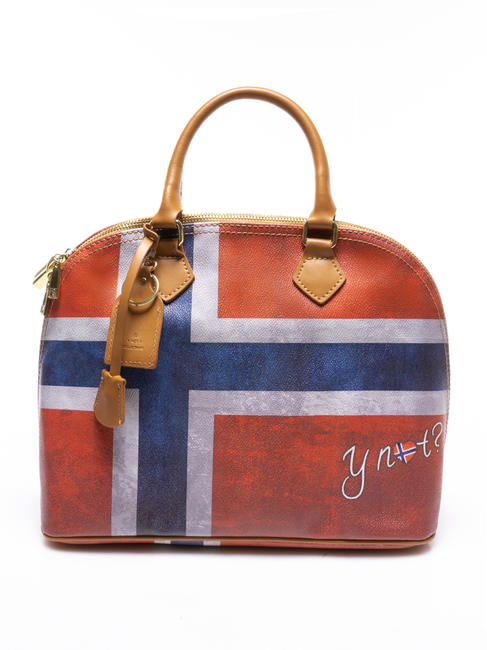 YNOT flag vintage borsa bugatti media  norvegia - Borse Donna