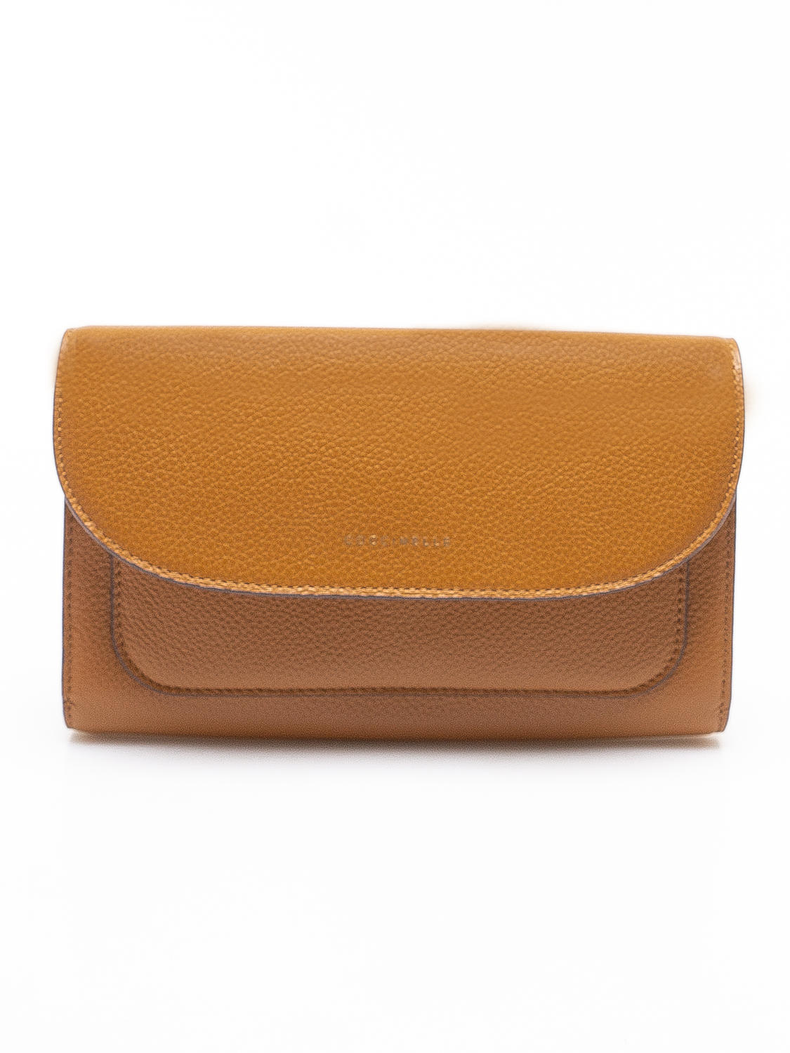 Coccinelle Fabienne Portafoglio/Pochette Caramel - Acquista A Prezzi Outlet!