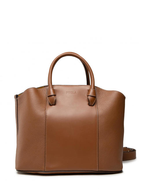 FURLA MIASTELLA Borsa a mano con tracolla cognac - Borse Donna
