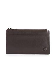 PIQUADRO BLACK SQUARE Portafoglio in pelle MORO - Portafogli Uomo - 1