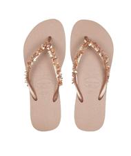 HAVAIANAS SLIM LEAVES Infradito rose/gold - Scarpe Donna - 1