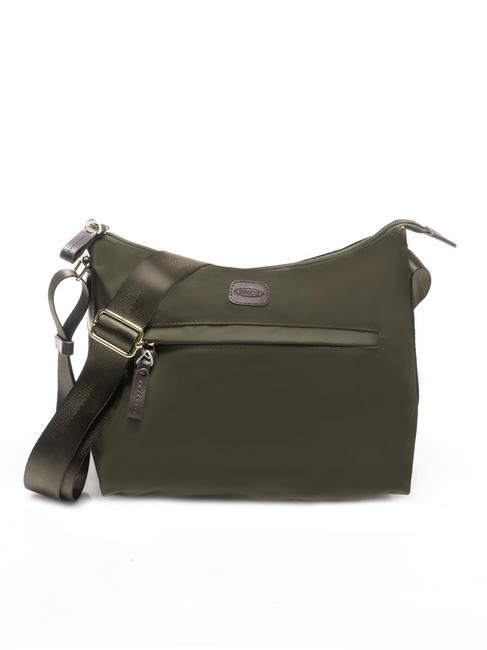 BRIC’S X-BAG S Borsa a tracolla  oliva/moro - Borse Donna