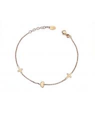 AMEN PREGA E AMA Bracciale in argento rose - Bracciali Donna