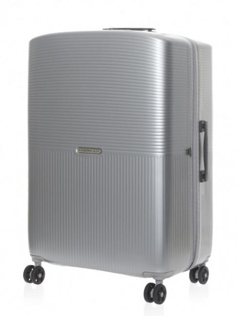Mandarina Duck Aircase Trolley Misura Media Silver - Acquista A Prezzi  Outlet!