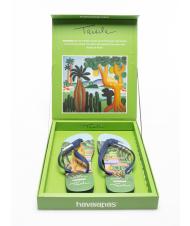 HAVAIANAS RETRATOS  Infradito con Gift Box navyblu - Scarpe Unisex - 1