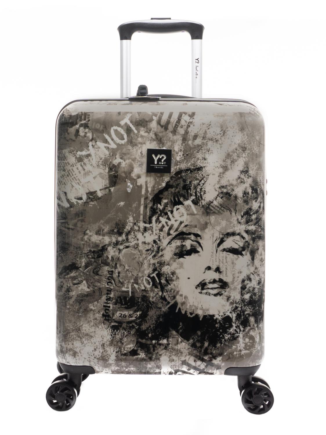Y NOT? TROLLEY MEDIO 69 CM RIGIDO SPINNER 4 RUOTE TSA