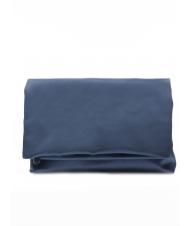 Coccinelle Pochette Busta In Tessuto Raso E Pelle Bluette - Acquista A  Prezzi Outlet!