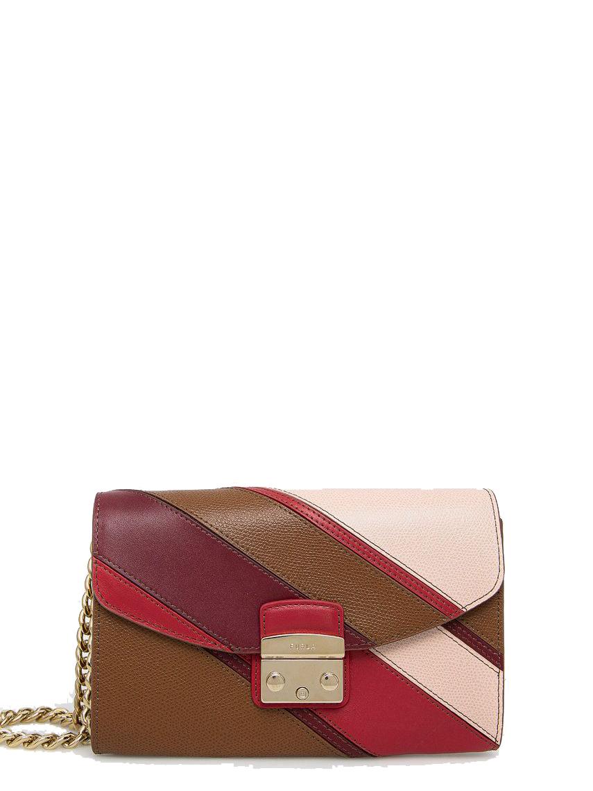 Furla Metropolis Pochette In Pelle Con Tracolla Toni Cognac - Acquista A  Prezzi Outlet!