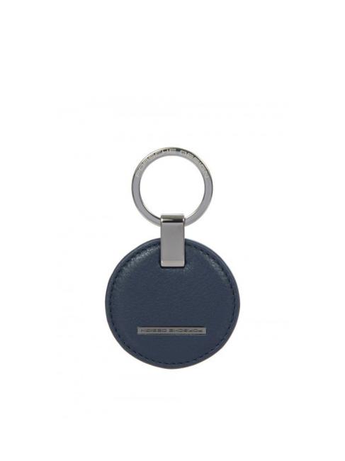 PORSCHE DESIGN CIRCLE Portachiavi in pelle blu - Portachiavi