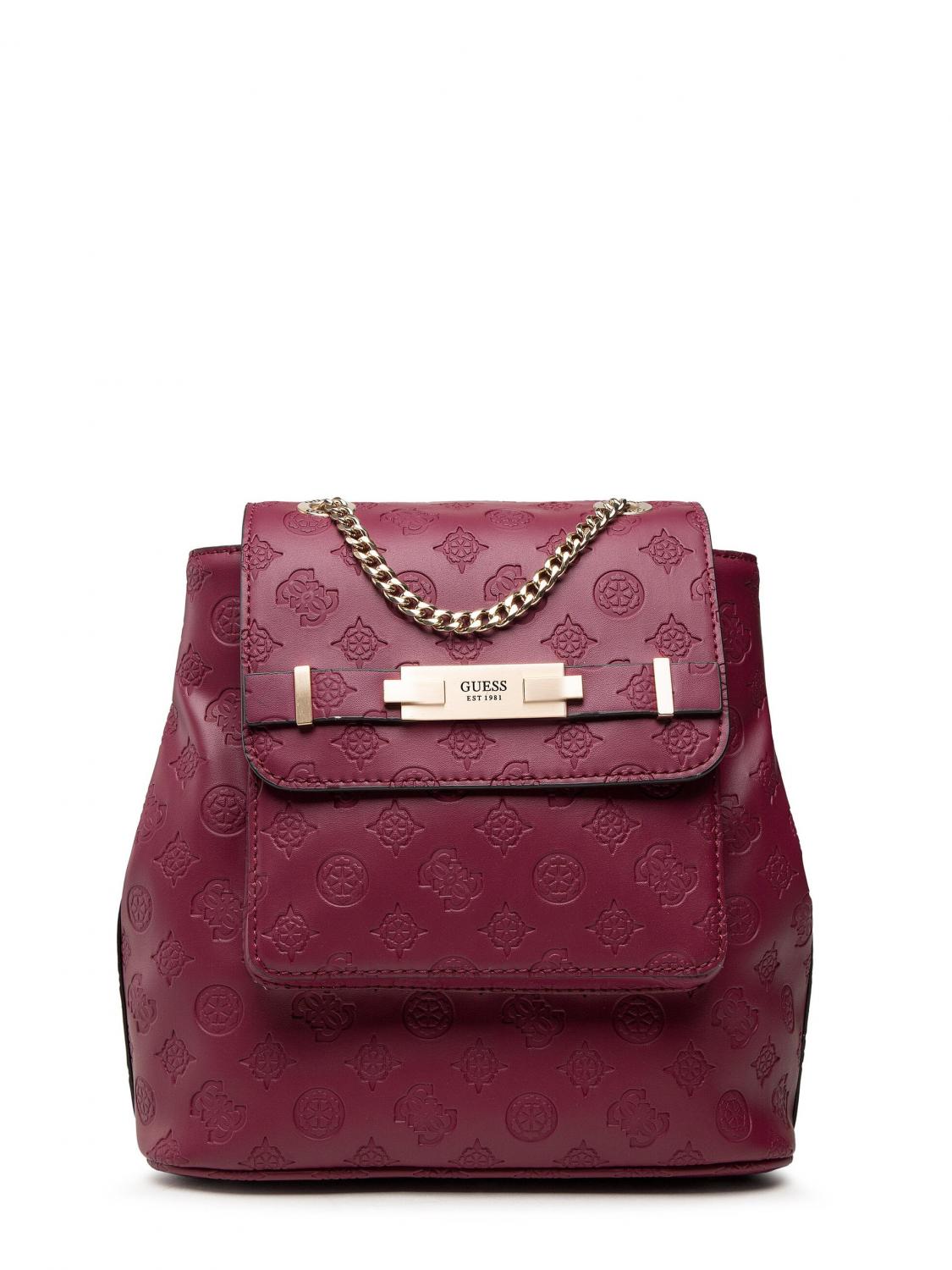 Guess Bea Zaino Donna Plum - Acquista A Prezzi Outlet!