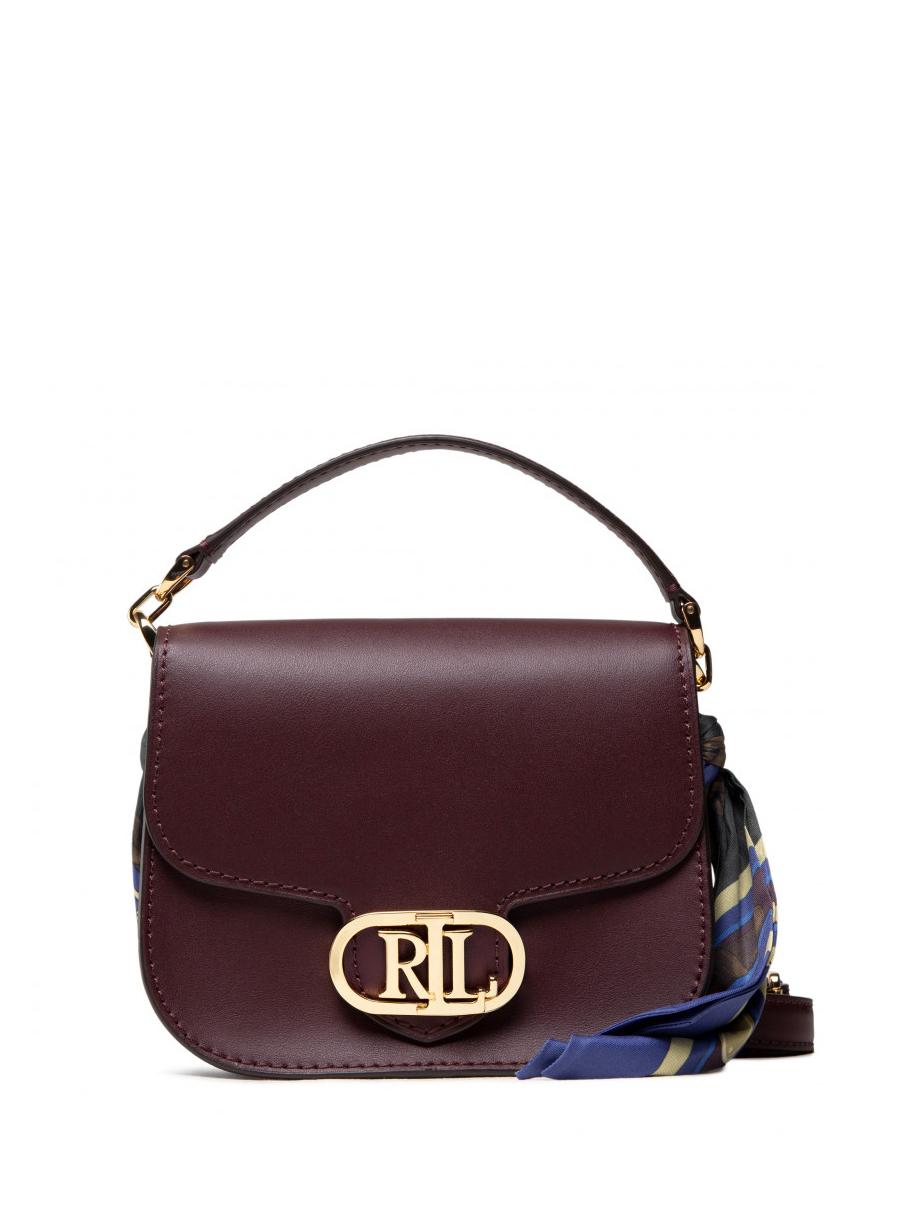 Ralph Lauren Addie 19 Mini Bag Con Tracolla In Pelle Bordeaux - Acquista A  Prezzi Outlet!