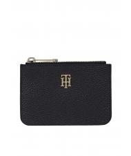 TOMMY HILFIGER TH ELEMENT Porta carte con zip black - Portafogli Donna - 1