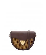 COCCINELLE BEAT Paglia Mini Bag a tracolla chocolate/caramel - Borse Donna - 1