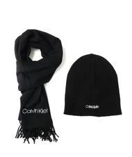 CALVIN KLEIN BASIC Cappello e sciarpa in lana - Sciarpe