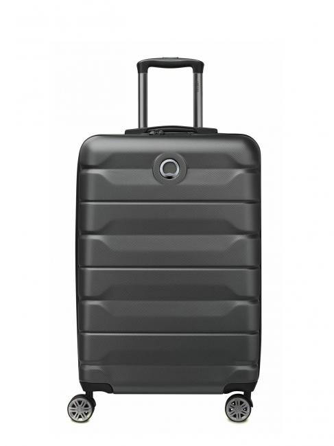 DELSEY AIR ARMOUR Trolley Spinner Medio, Espandibile nero - Trolley Rigidi