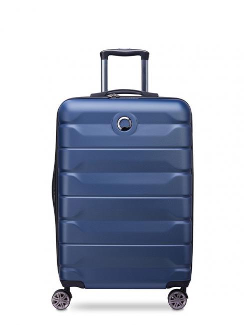 DELSEY AIR ARMOUR Trolley Spinner Medio, Espandibile blu notte - Trolley Rigidi