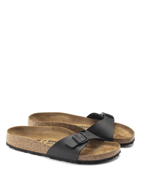 BIRKENSTOCK MADRID BIRKO FLOR Sandalo ciabatta black - Scarpe Unisex