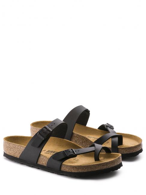 BIRKENSTOCK MAYARI BIRKO-FLOR Sandalo ciabatta infradito black - Scarpe Unisex