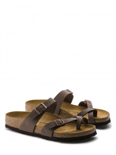 BIRKENSTOCK MAYARI Sandalo infradito nabuk mocca - Scarpe Unisex