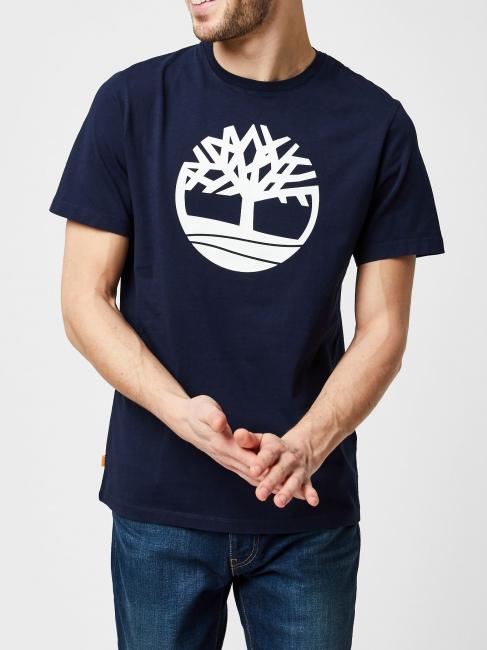 TIMBERLAND KBEC RIVER T-shirt a mezze maniche dark sapphire - T-shirt Uomo