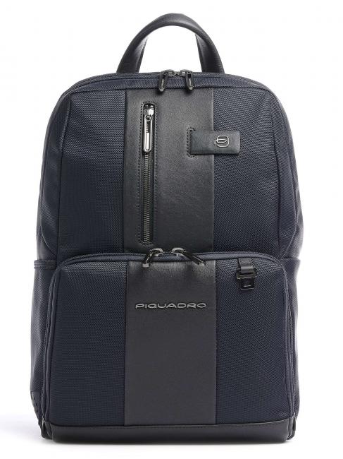 PIQUADRO BRIEF Zaino porta pc 14" e tablet blu - Zaini da lavoro porta PC