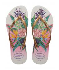 HAVAIANAS  Infradito SLIM TROPICAL white - Scarpe Donna - 1