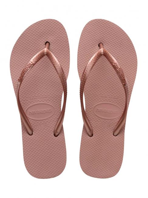 HAVAIANAS SLIM FLATFORM Infradito CROCUS/ROSE - Scarpe Donna