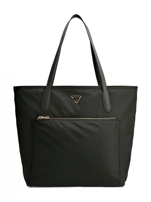 GUESS ECO GEMMA Shopping Bag NERO - Borse Donna