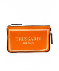 TRUSSARDI CITY POCKET Pochette a mano milan orange - Borse Donna - 1