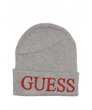GUESS berretto beanie Logo grey - Cappelli - 1