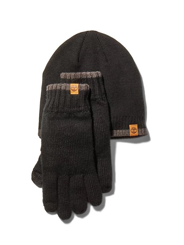 Timberland Set Cappello E Guanti Nero - Acquista A Prezzi Outlet!